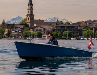 Steiner Lisa 550 - das Elektroboot für lauschige Stunden am See - in vielen Ausführungen bestellbar! © Chris Hofer / Steiner Nautic