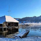Auch im Winter ist es sehr idyllisch am Mattsee © Steiner Nautic