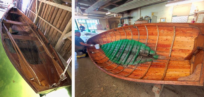 Ruderboot alt © Steiner Nautic