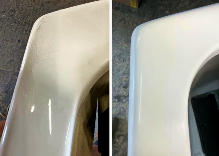 Vorher Nachher Optimist © Steiner Nautic