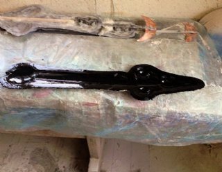 GFK Bauteile - Kirchturmzeiger, gefertigt von Steiner Nautic © Steiner Nautic