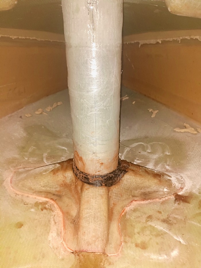 neue Mastaufnahme (innen) © Steiner Nautic