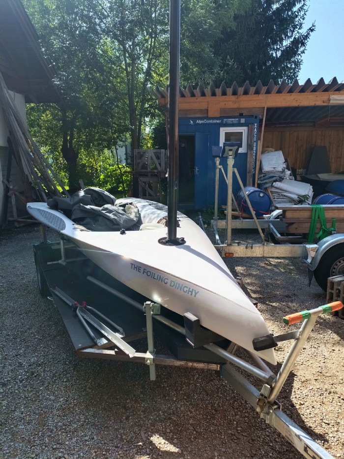 Segeljolle Dinghy fertig repariert © Steiner Nautic