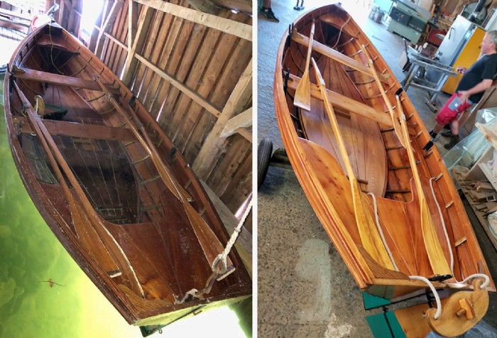 Ruderboot Sanierung &copy; Steiner Nautic