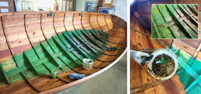 Lack Abtragung © Steiner Nautic