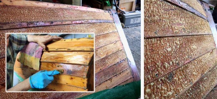 Aussenbeschichtung abtragen © Steiner Nautic