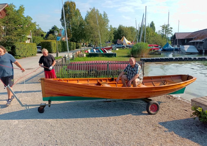 Testfahrt am See © Steiner Nautic