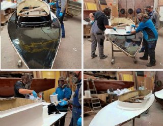 Lisa-E Boot aus GFK &copy; Steiner Nautic