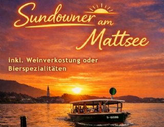 Sundowner Fahrt © Steiner Nautic